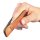 Lifeguard E-Bone Splint > Finger, Farbe: grau-orange - Maße: 5 x 11 cm - 10 Stück