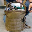 R-AID Rucksack für militärische Einsätze (Combat-Life-Saver Tasche), Farbe: sand