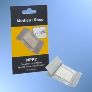 NPP2® Brustwarzenpflaster - 10 Stück à Packung