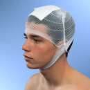 YPSINETZ® Kopfbandage - Netzschlauchverband zur Fixierung...