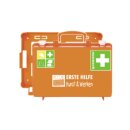 Erste-Hilfe-Koffer - KUNST & WERKEN SN-CD orange