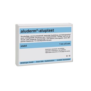 Wundschnellverband aluderm®-aluplast stabil (Pflaster)