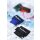 Ambu® LifeKey - Beatmungstuch Softcase - Schlüsselanhänger mit Klettverschluss. Farbe: blau