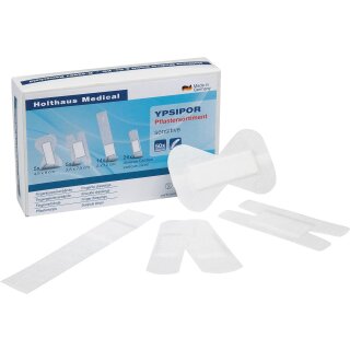 YPSIPOR® Pflasterortiment sensitive - 50 Stück, mit 5 Sorten Pflaster