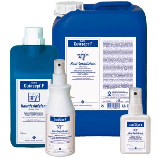 Cutasept® F - Farbloses Hautantiseptikum - in versch. Füllmenge erhältlich