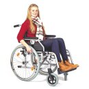 Servomobil Rollstuhl aus Stahl - in zwei Sitzbreiten...