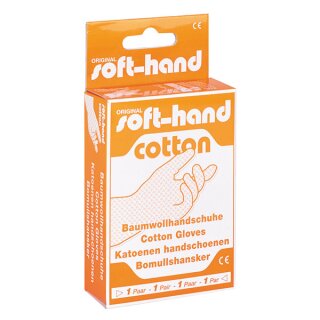 Soft-Hand > Cotton Zwirnhandschuhe - in versch. Größen erhältlich