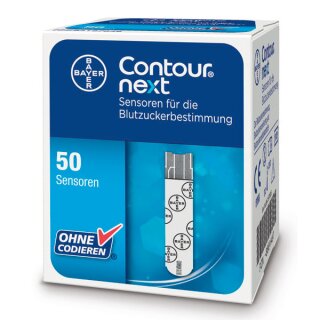 Contour® XT - ImportTeststreifen - 50 Stück à Pack.